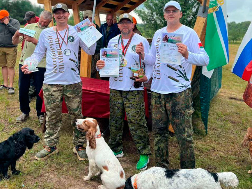 Чемпионат Беларуси среди спаниелей по болотной дичи