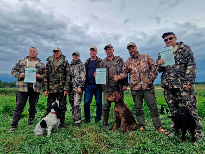 Гродненские Областные испытания подружейных собак по водоплавающей дичи